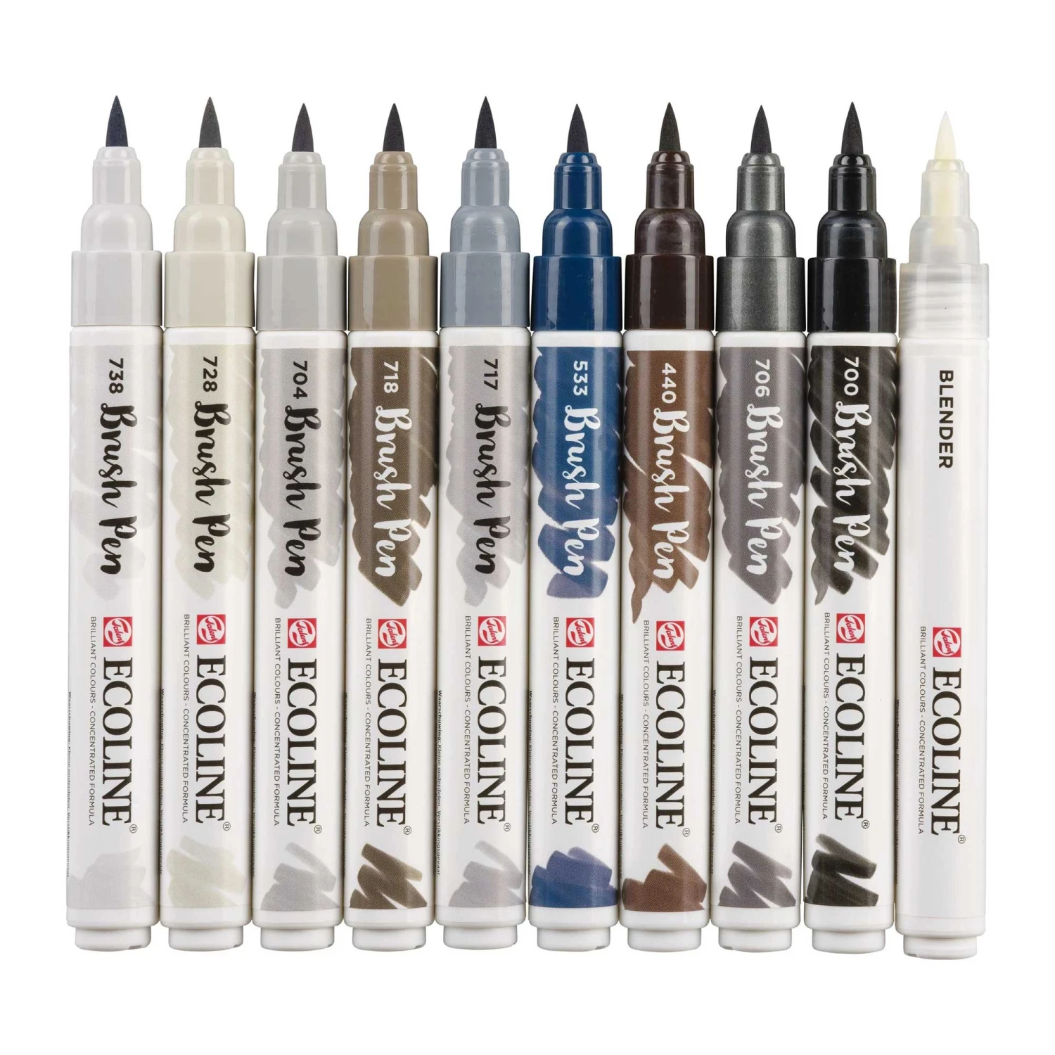 Royal Talens Ecoline Brush Pen Sets Of 10 Colours 6 Royal Talens Ecoline Brush Pen Sets Of 10 Colours - Image 6