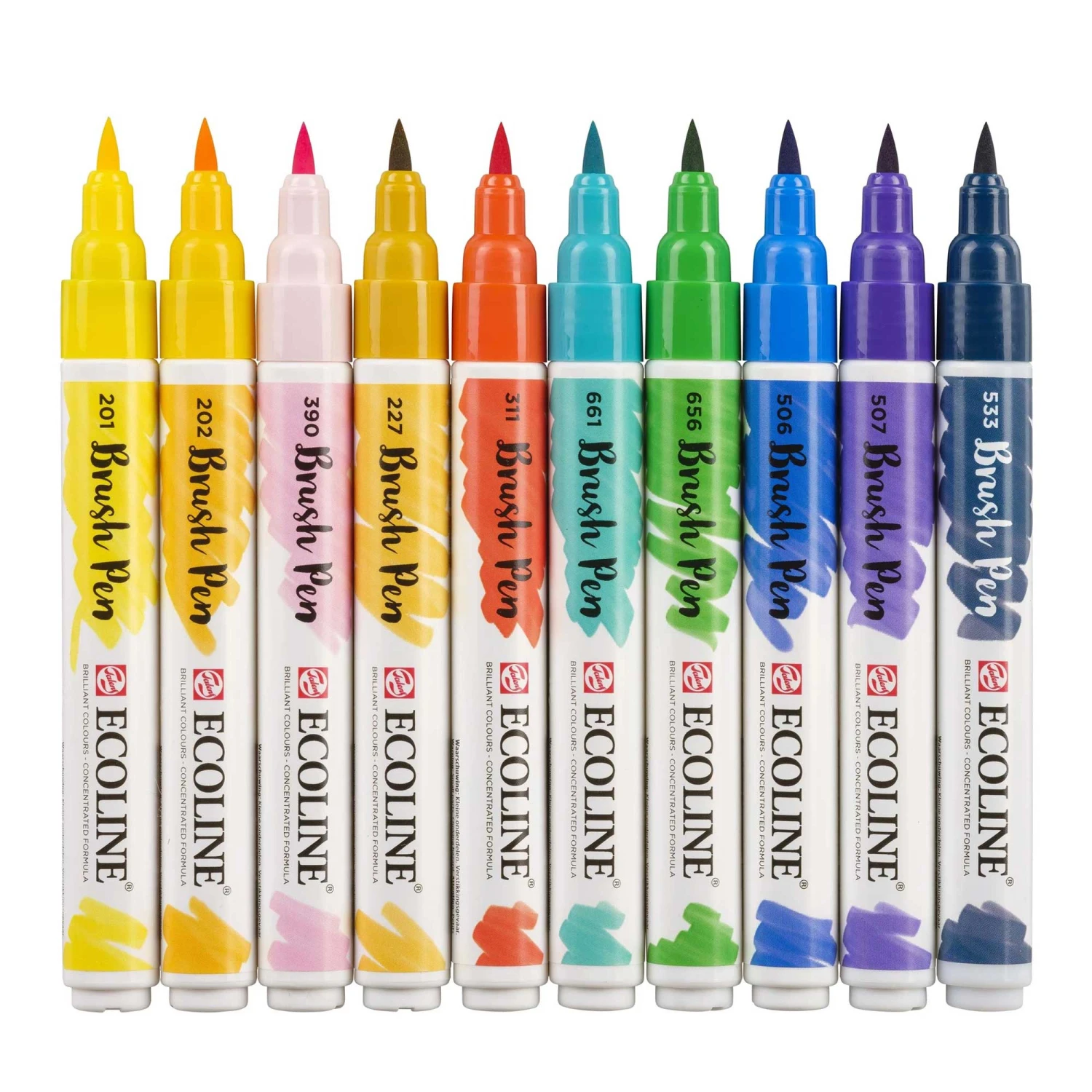 Royal Talens Ecoline Brush Pen Sets Of 10 Colours 8 Royal Talens Ecoline Brush Pen Sets Of 10 Colours - Image 8