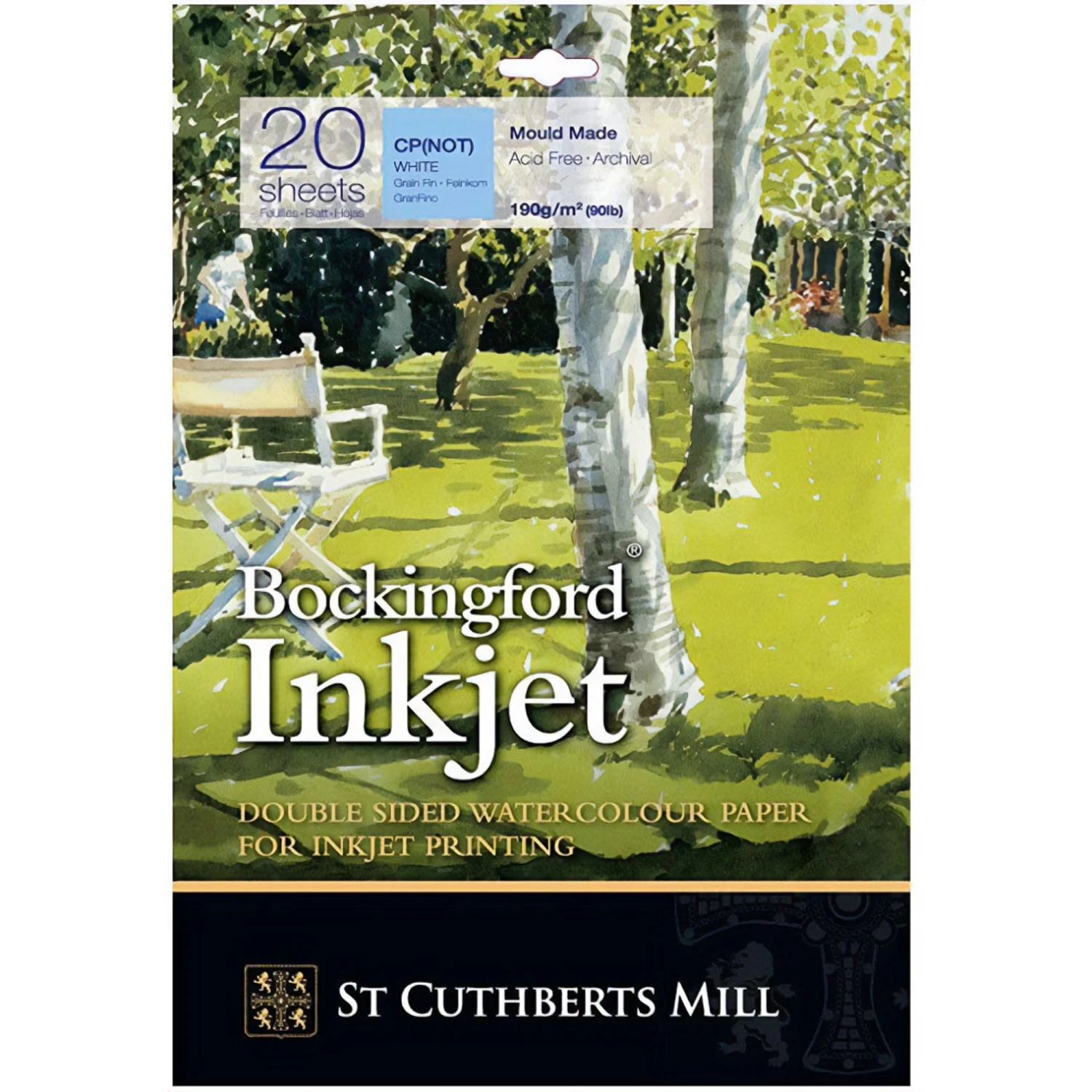 Bockingford INKJET Double Sided Watercolour Paper 1 Bockingford INKJET Double Sided Watercolour Paper
