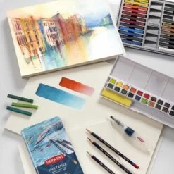 Derwent Inktense Paper Pad - 20 Sheets 300gsm/ 140lbs 9 Derwent Inktense Paper Pad - 20 Sheets 300gsm/ 140lbs -ARTdiscount Inktense Pads