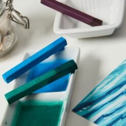 Derwent Inktense Watercolour Ink Blocks - Tin Of 12 -ARTdiscount Inktense Block Mood 3