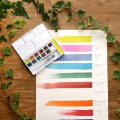 Derwent Inktense 12 Paint Pan Travel Set #2 10 Derwent Inktense 12 Paint Pan Travel Set #2 -ARTdiscount Inktense Paint Set 2 3