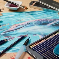 Derwent Inktense Watercolour Ink Pencils - Tin Of 72 Assorted Pencils 7 Derwent Inktense Watercolour Ink Pencils - Tin Of 72 Assorted Pencils -ARTdiscount Inktense Pencils Sample a7ca7f88 cc4d 478d adb6 5b042872947f