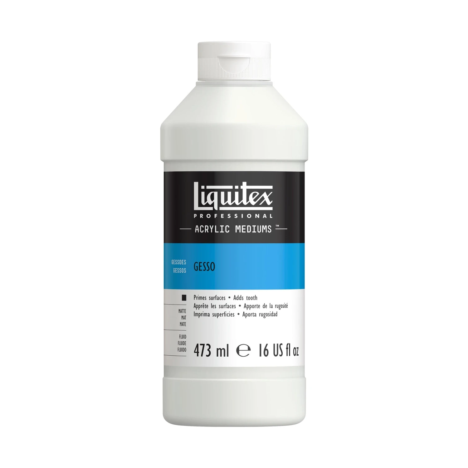 Liquitex Professional White Gesso Primer 2 Liquitex Professional White Gesso Primer - Image 2
