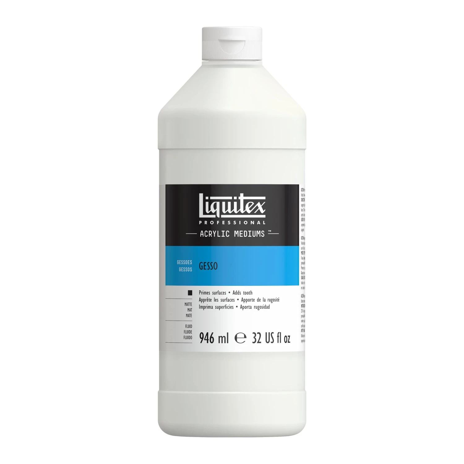 Liquitex Professional White Gesso Primer 3 Liquitex Professional White Gesso Primer - Image 3