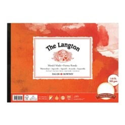 Daler-Rowney Langton Watercolour Pads Mould Made Extra Smooth (Hot Pressed) -ARTdiscount Langton HotPress 2