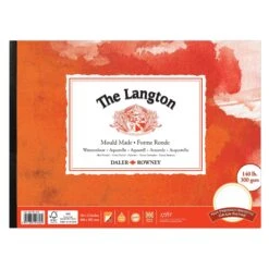 Daler-Rowney Langton Watercolour Pads Mould Made Extra Smooth (Hot Pressed) -ARTdiscount Langton HotPress 3