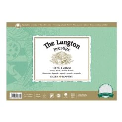 Daler-Rowney Langton Prestige Watercolour Block 140lb (300gsm) -ARTdiscount Langton NOT 14x10 b3291fc9 acce 4fdd b99d b0b068e894d5