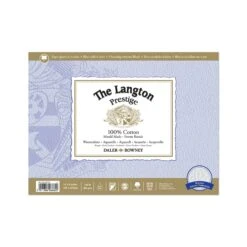Daler-Rowney Langton Prestige Watercolour Block 140lb (300gsm) -ARTdiscount Langton Rough 12x9 9b2b0864 84c9 4fc1 ba65 3a51989d456d