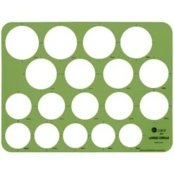 Jakar Metric Large Circle Template (4606)