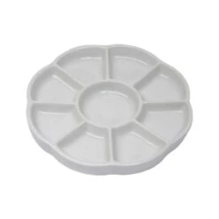 Large Porcelain Daisy Dish