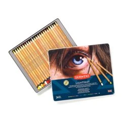 Derwent Lightfast Pencils - Metal Tins 14 Derwent Lightfast Pencils - Metal Tins -ARTdiscount Lightfast 24 Set