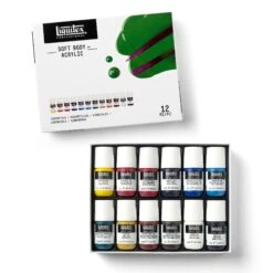 Liquitex Soft Body Acrylic Essentials Set - 12 X 22ml