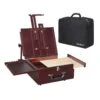 MEEDEN Table Easel Pochade Box With Carrier Bag - Deep Walnut - Ex Display