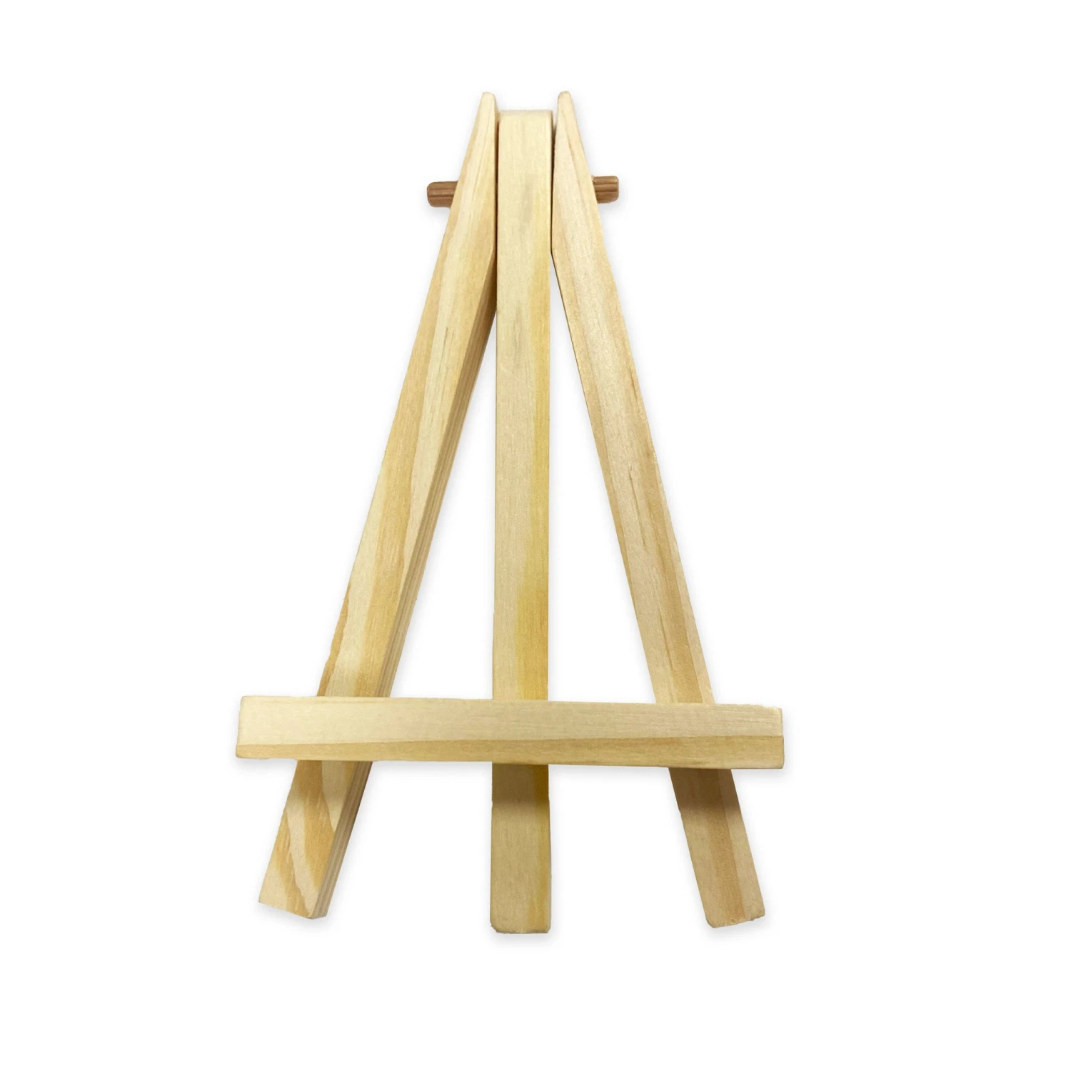 Mini Wooden Display Easels - Pine Wood - 125mm X 73mm - Pack Of 10 1 Mini Wooden Display Easels - Pine Wood - 125mm X 73mm - Pack Of 10