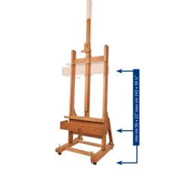 Mabef M04 Master Artist Studio Easel -ARTdiscount MO4 3