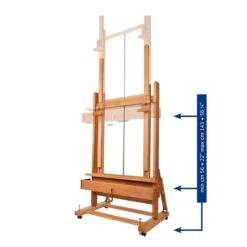 Mabef M02 Heavyweight Studio Easel -ARTdiscount Mabef M02 easeljpg