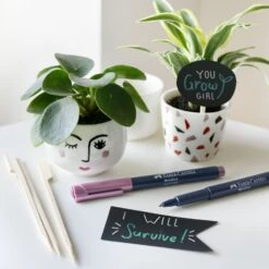 Faber-Castell Set Of 6 Metallic Bullet Nib Pens -ARTdiscount Metallic Bullet Nibs 2