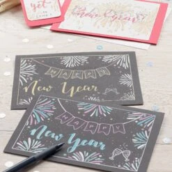 Faber-Castell Set Of 6 Metallic Bullet Nib Pens -ARTdiscount Metallic Bullet Nibs 3