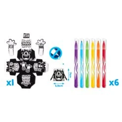 Maped Creativ Mini Box - Velvet Colouring Money Box Kit -ARTdiscount Mini Box Velvet 3