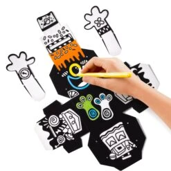 Maped Creativ Mini Box - Velvet Colouring Money Box Kit -ARTdiscount Mini Box Velvet 4