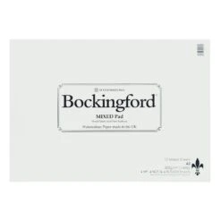 Bockingford Watercolour Mixed Glued Pads - 300gsm, 12 Sheets -ARTdiscount Mixed Pads 4