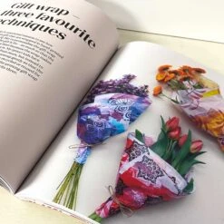 Modern Block Printing - R. Sivyer -ARTdiscount Modern block printing inside wrapping paper