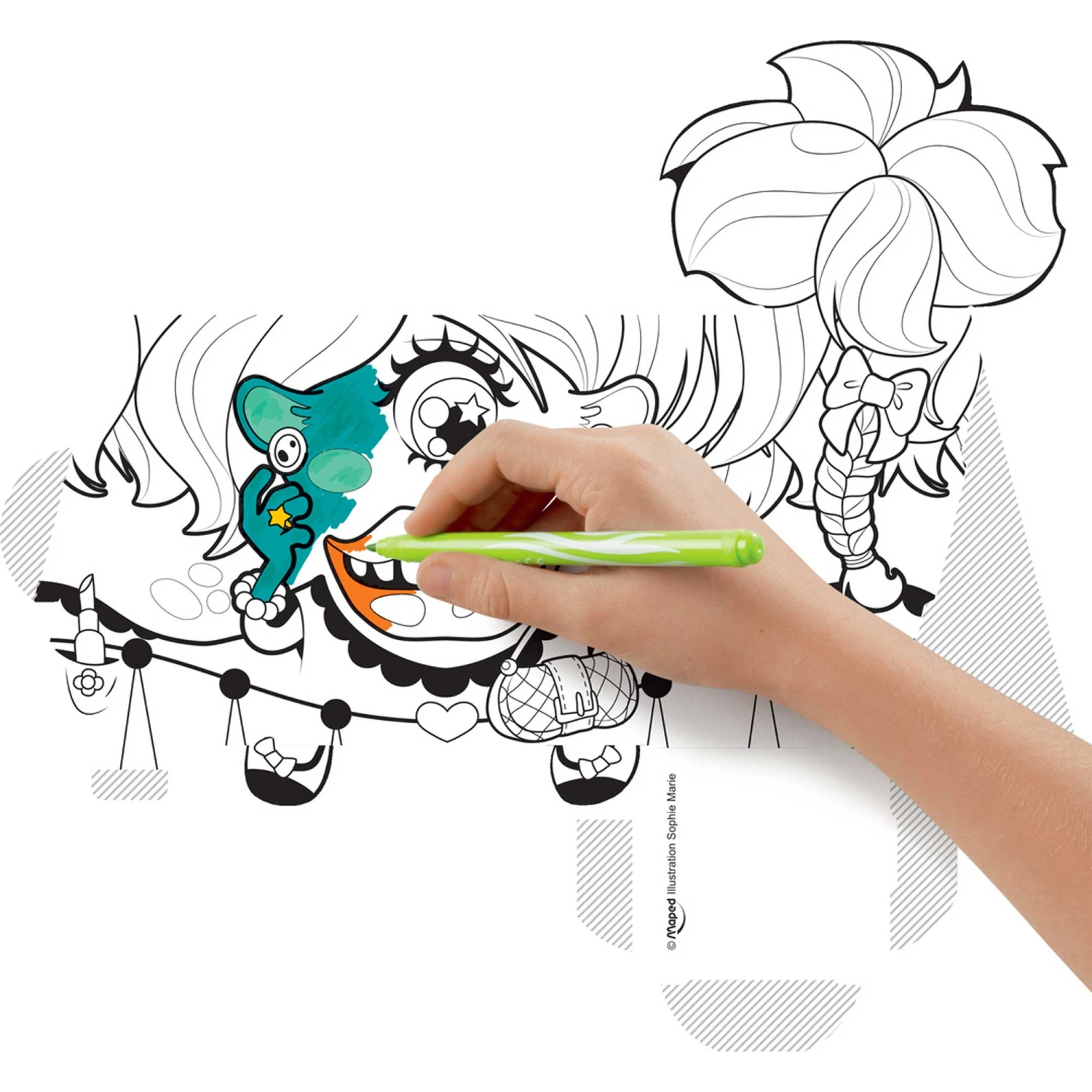 Maped Creativ Mini Box - Monsters To Decorate Kit 4 Maped Creativ Mini Box - Monsters To Decorate Kit - Image 4