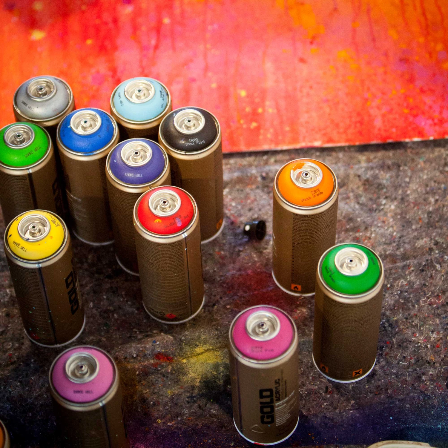 Montana Gold Spray Cans 400ml (G6060 To M3010s) 2 Montana Gold Spray Cans 400ml (G6060 To M3010s) - Image 2