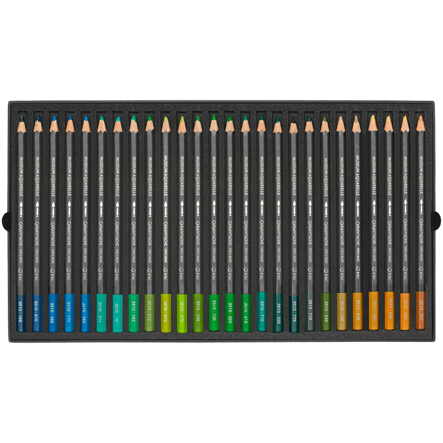 Caran D'Ache Museum Aquarelle Pencils - Set Of 76 3 Caran D'Ache Museum Aquarelle Pencils - Set Of 76 - Image 3