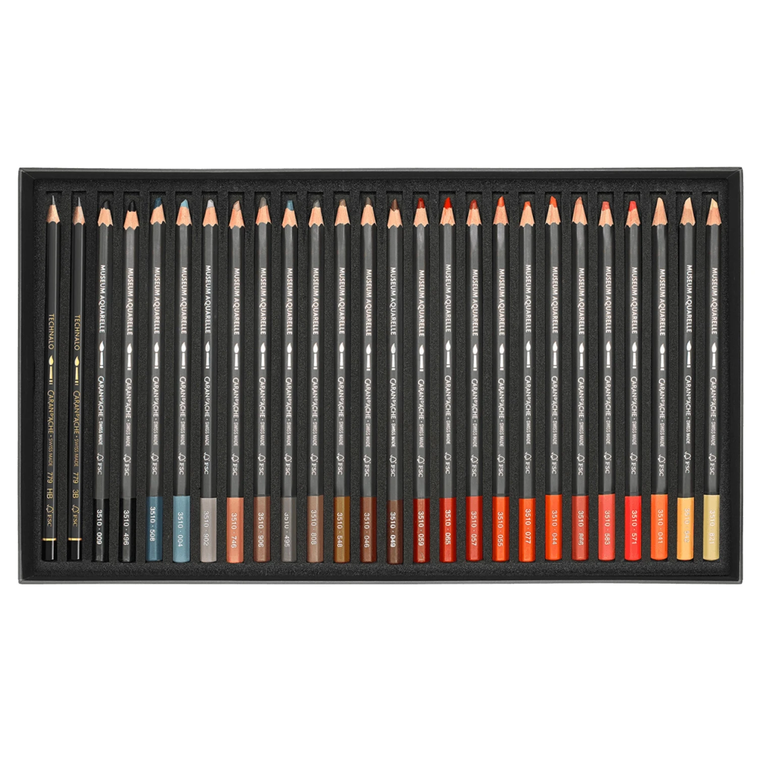 Caran D'Ache Museum Aquarelle Pencils - Set Of 76 5 Caran D'Ache Museum Aquarelle Pencils - Set Of 76 - Image 5