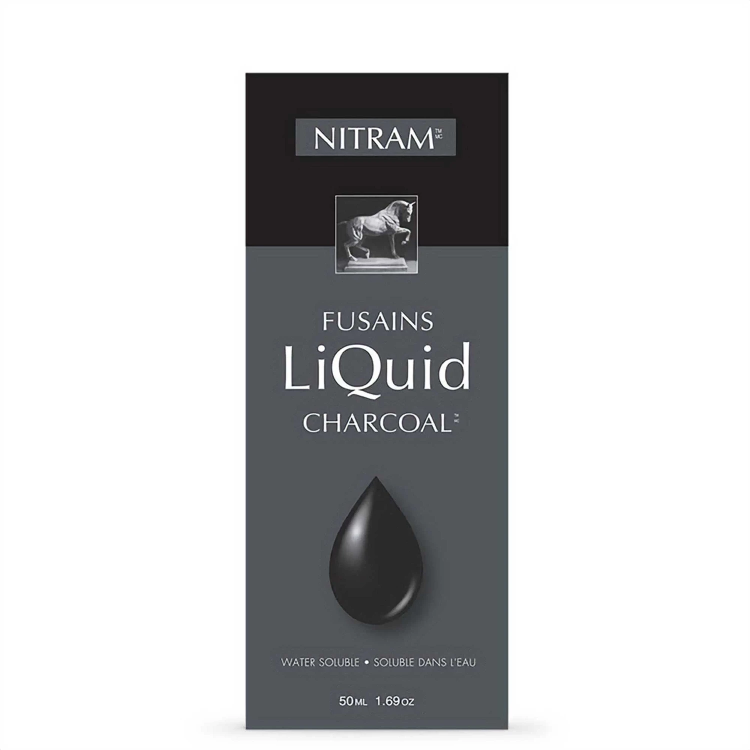 Nitram Liquid Charcoal 50ml Tube - Water Soluble 2 Nitram Liquid Charcoal 50ml Tube - Water Soluble - Image 2