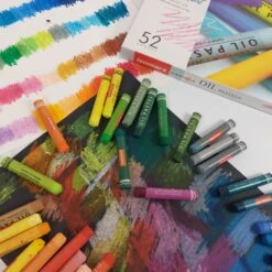 Isomars Canvaa Oil Pastels - Set Of 52 Colours 8 Isomars Canvaa Oil Pastels - Set Of 52 Colours -ARTdiscount Oil pastels 52 set