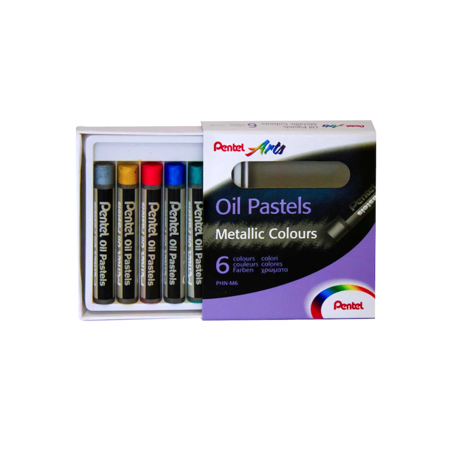 Pentel Arts Oil Pastel Sets Metallic & Fluorescent Colours 1 Pentel Arts Oil Pastel Sets Metallic & Fluorescent Colours