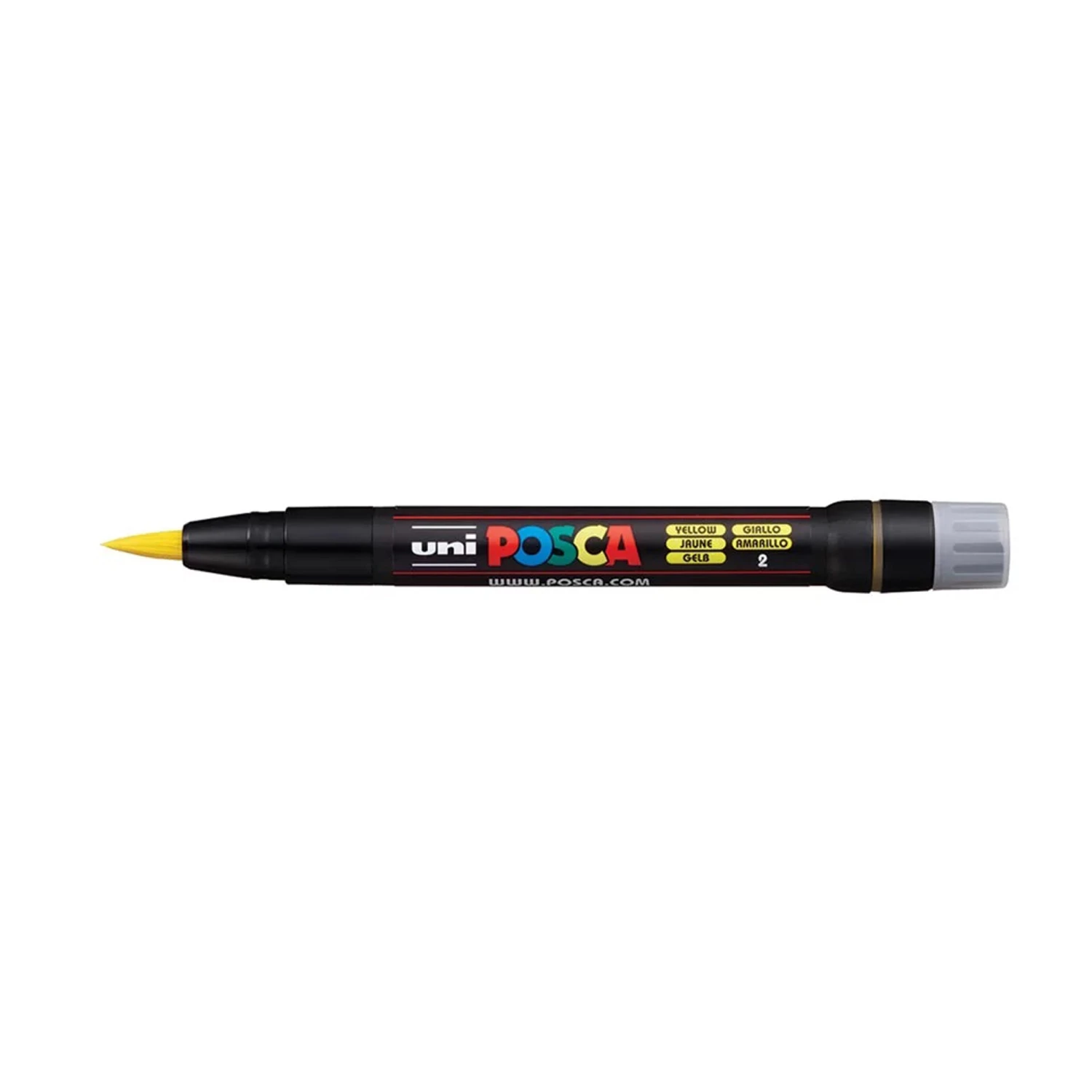 UNI Posca PCF-350 - Soft Brush Tipped Paint Marker 1 UNI Posca PCF-350 - Soft Brush Tipped Paint Marker