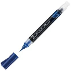 Pentel Arts Dual Metallic Brush Pens -ARTdiscount PN88971 GB Pentel Hybrid Dual Metallic Brush Pen Green Metallic Blue P3