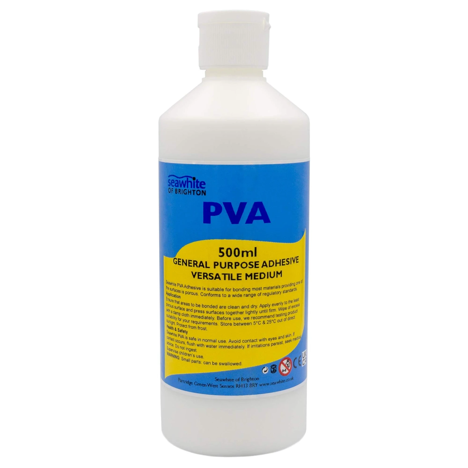 Seawhite General Purpose PVA And Medium - 500ml 1 Seawhite General Purpose PVA And Medium - 500ml