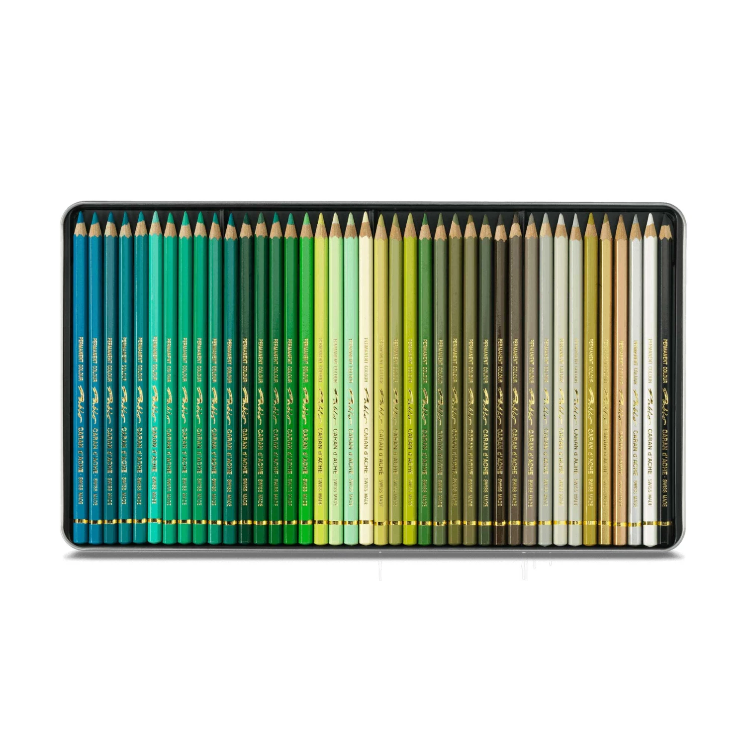 Caran D'Ache Pablo Coloured Pencils Tin Of 120 2 Caran D'Ache Pablo Coloured Pencils Tin Of 120 - Image 2