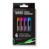 Liquitex Paint Marker - Set Of 6 X 2mm - VIBRANT Colours