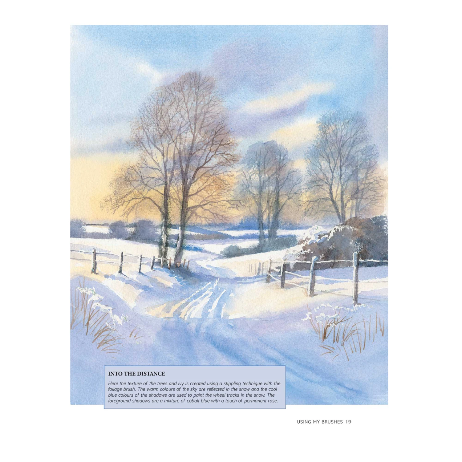 Painting Watercolour Snow Scenes The Easy Way - T. Harrison 2 Painting Watercolour Snow Scenes The Easy Way - T. Harrison - Image 2