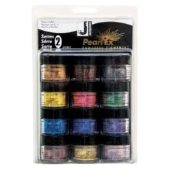 Pearl Ex Powdered Pigment Sets - FREE ARTdiscount WATERCOLOUR BRUSH SET (RRP. £14.63) -ARTdiscount Pearl Ex Set Series 2 1