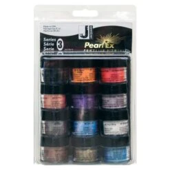 Pearl Ex Powdered Pigment Sets - FREE ARTdiscount WATERCOLOUR BRUSH SET (RRP. £14.63) -ARTdiscount Pearl Ex Set Series 3 1