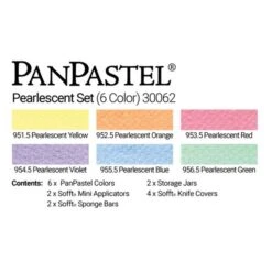 PanPastel Pearlescent Colours - Set Of 6 -ARTdiscount Pearlescent Set 6 3