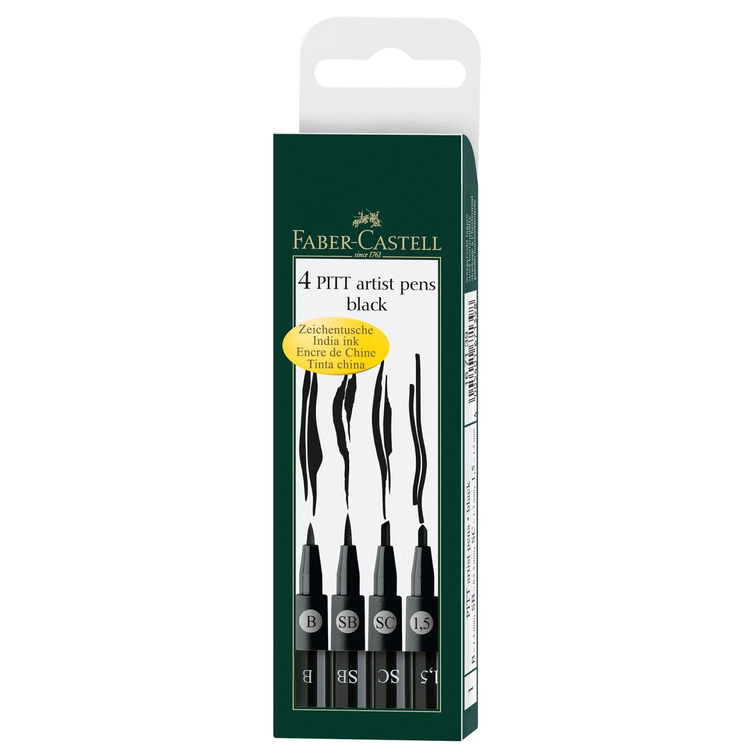 Faber-Castell Fine Pitt Brush Pen Sets Of 4 3 Faber-Castell Fine Pitt Brush Pen Sets Of 4 - Image 3