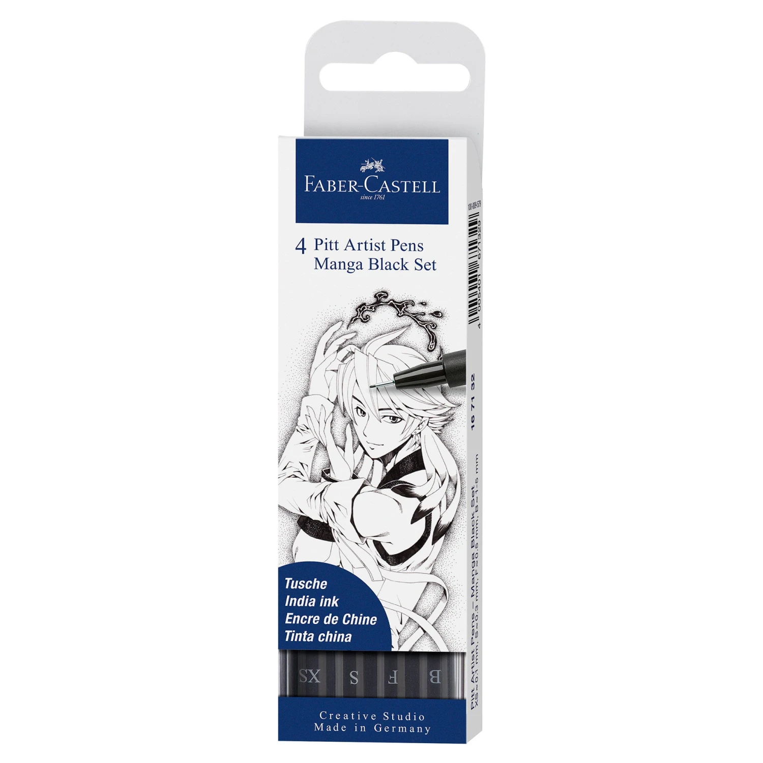 Faber-Castell Fine Pitt Brush Pen Sets Of 4 6 Faber-Castell Fine Pitt Brush Pen Sets Of 4 - Image 6