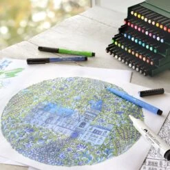 Faber-Castell Pitt Pens Brush Set Of 60 -ARTdiscount Pitt Pens 60 3