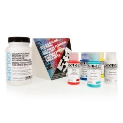 Golden Pouring Medium Set