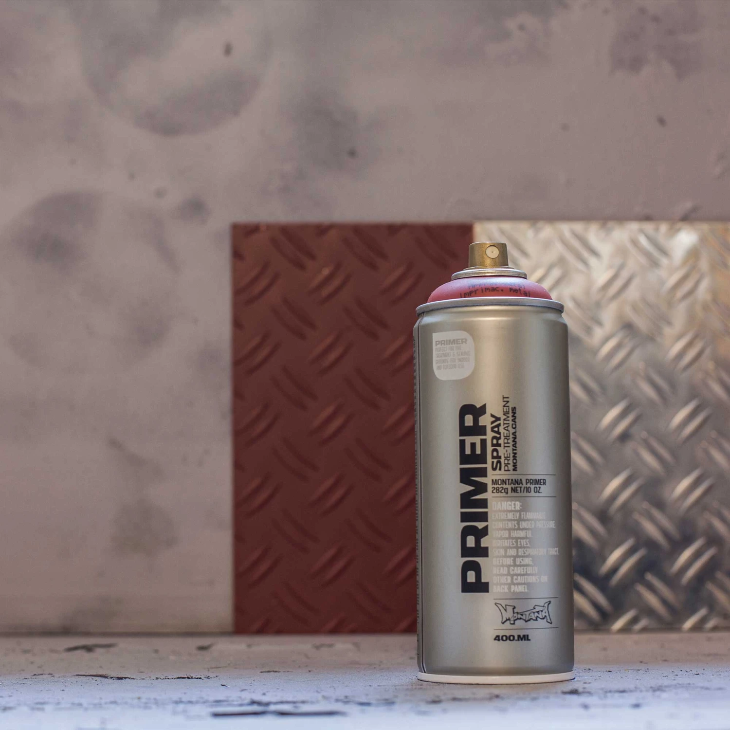 Montana - Metal Primer T2400 - 400ml 2 Montana - Metal Primer T2400 - 400ml - Image 2