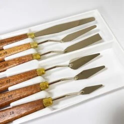RGM 6 Piece Palette Knife Set 5 RGM 6 Piece Palette Knife Set -ARTdiscount RGM palette knives set 2