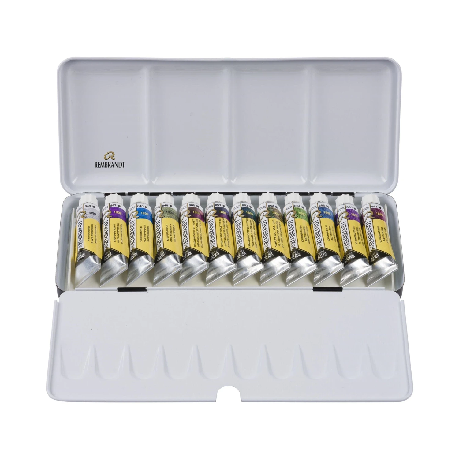 Rembrandt Special Effects Watercolour Box - 12 X 10ml 1 Rembrandt Special Effects Watercolour Box - 12 X 10ml